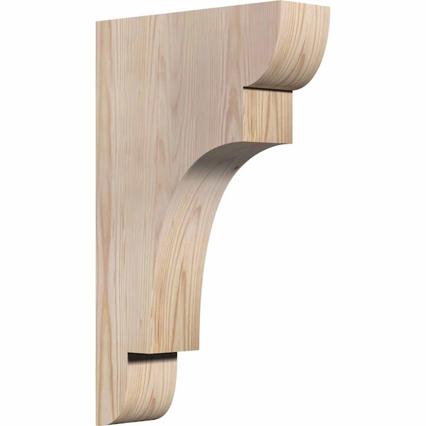 Ekena Millwork New Brighton Smooth Corbel, Douglas Fir, 3 1/2"W x 12"D x 20"H COR04X12X20NEB00SDF - main